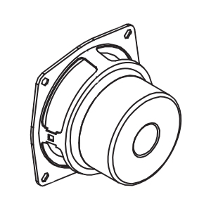 Makita SE00000893 Left Speaker Ass'y, GRM02