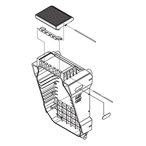 Makita SE00000920 Battery Cover Ass'y, GRM02
