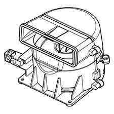 Makita SH00000099 Air Duct Unit Ass'y, DRC200