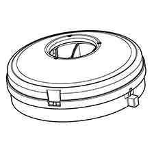 Makita SH00000161 Fan Motor Unit Ass'y, DRC200