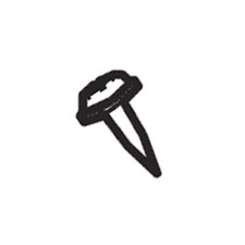 Makita TE00000279 Tapping Screw 3X8, DCF102