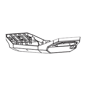 Makita TE00000539 Lower Cover
