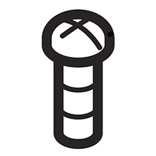 Makita WS00353063 Round Head Bolt, AC001