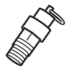 Makita WS0407009E Safety Valve, AC001