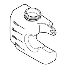 Makita XTM0000019 Oil Tank Assy' EY2650H (cap Sold Separately)