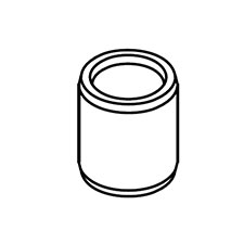 Milwaukee 02-50-0055 Needle Cage N874989 K 8X11X13