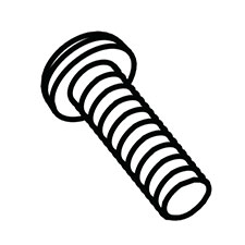 Milwaukee 05-88-1206 M Screw M4X12/6278-20