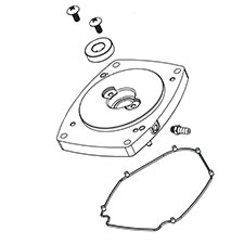 Milwaukee 14-13-0035 Diaphragm Assembly W/bearings and Seal