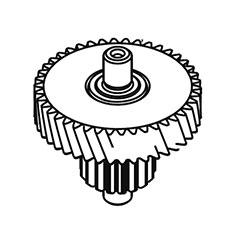 Milwaukee 14-29-0041 Pinion/1st Intermediate Gear Assembly