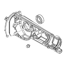 Milwaukee 14-30-0062 Gearcase Assembly - Left
