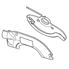 Milwaukee 14-32-0135 Guard Kit Upper & Lower
