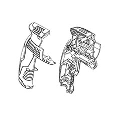 Milwaukee 14-34-5377 Handle SET/5375-20