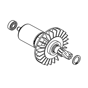 Milwaukee 16-01-0001 Rotor Assembly