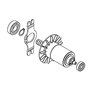 Milwaukee 16-01-6015 Rotor Assembly