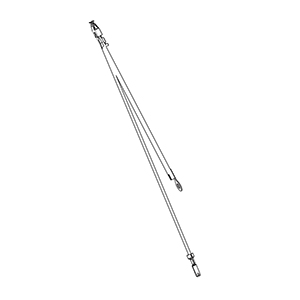Milwaukee 23-94-2690 Lead Wire Assy - Black