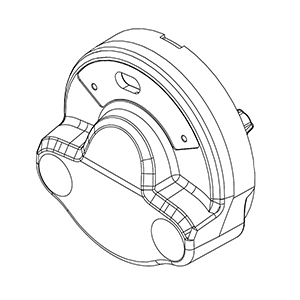 Milwaukee 28-53-0295 Bevel Hub/rail Assembly