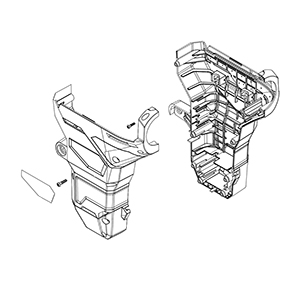 Milwaukee 31-44-0118 Extra Housing Assy