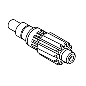 Milwaukee 36-66-4013 2ND Intermediate Shaft