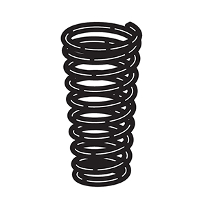 Milwaukee 40-50-0151 Spring, DIA0.7XOD7.5XL19.0 Mm