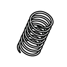 Milwaukee 40-50-0343 Spindle Lock Spring