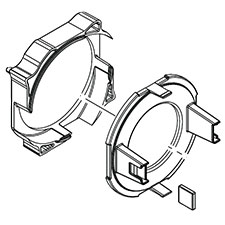 Milwaukee 42-14-0515 Baffle Foot