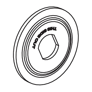 Milwaukee 43-34-0011 Outer Flange Washer