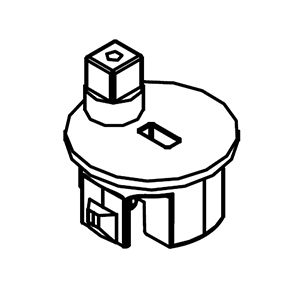 Milwaukee 44-60-0067 Selector Knob with Pin Insert