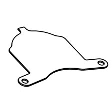 Milwaukee 44-66-0420 Latch Plate