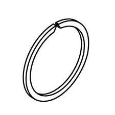 Milwaukee 44-90-1031 Spiral Retaining Ring