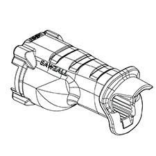 Milwaukee 45-12-2056 Insulator 6519-51