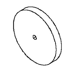 Porter Cable 5140074-03 Wheel