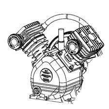Porter Cable 5140173-64 Pump Assy.