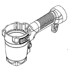 Porter Cable 9R195060 Frame Overmold