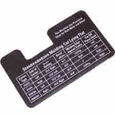 Ridgid 867216029 Label,crown Molding (right)