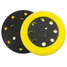 Superior Pads and Abrasives RSP45 Sander Pad - Medium (hook Loop, 8 Vacuum Holes, 5 Inch) Replaces Bosch 2610917408