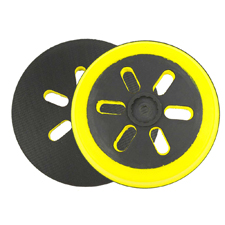 Superior Pads and Abrasives RSP47 Sander Pad - Medium (hook Loop, 6 Vacuum Holes, Inch) Replaces Bosch 2610917411