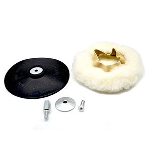 Superior Pads and Abrasives PBW05 5 Inch Wool Buffing Pad