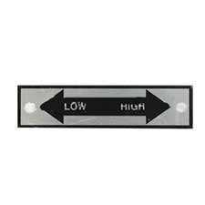 Wilton JT9-5513378 Hi/lo Speed Direction Plate