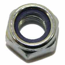 Wilton CM9-TS-2342121 Hex Nut, Nylon Lock M12